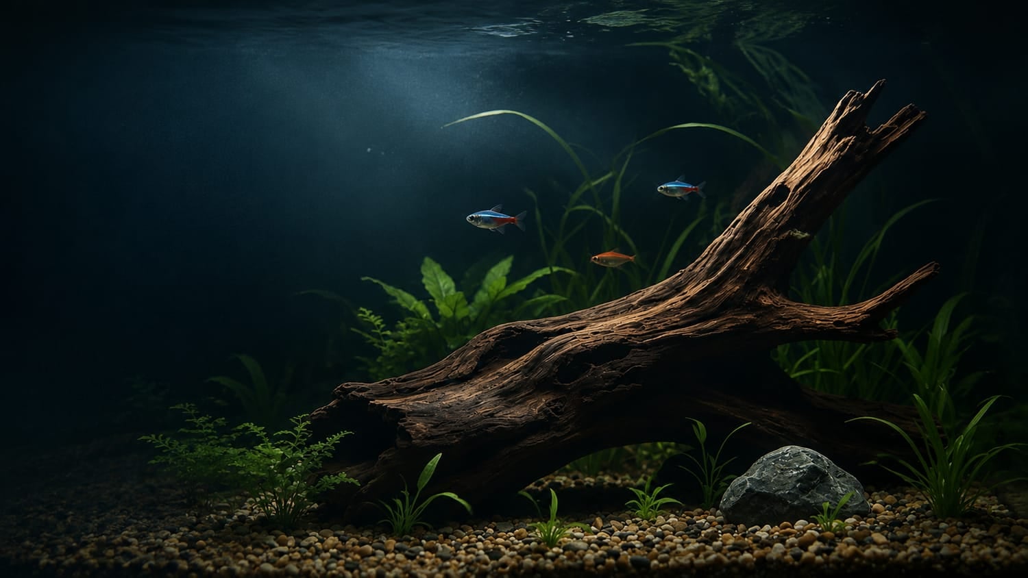 Acuario plantado sin CO2: guía low-tech: aquarium guide image 1