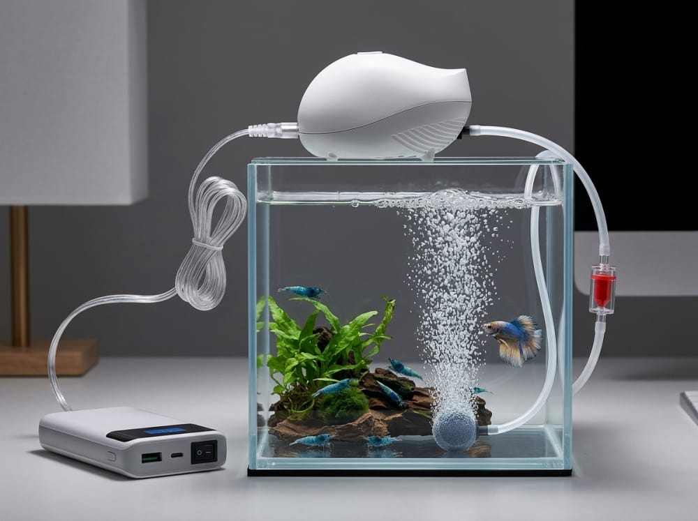 Mini bombas de aire para gambarios en España: aquarium guide image 1