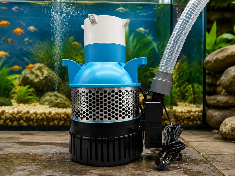 Bombas de circulación para acuario de bajo consumo — practical setup example