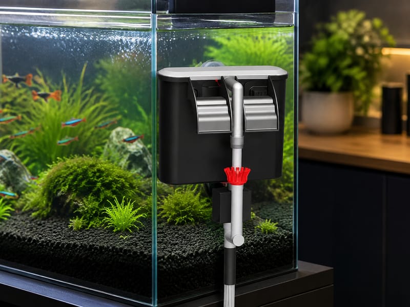 Proveedor private-label de accesorios de acuario: guía — supporting aquarium detail