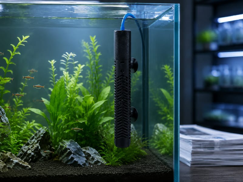 Calentadores de cuarzo para acuarios al por mayor — supporting aquarium detail