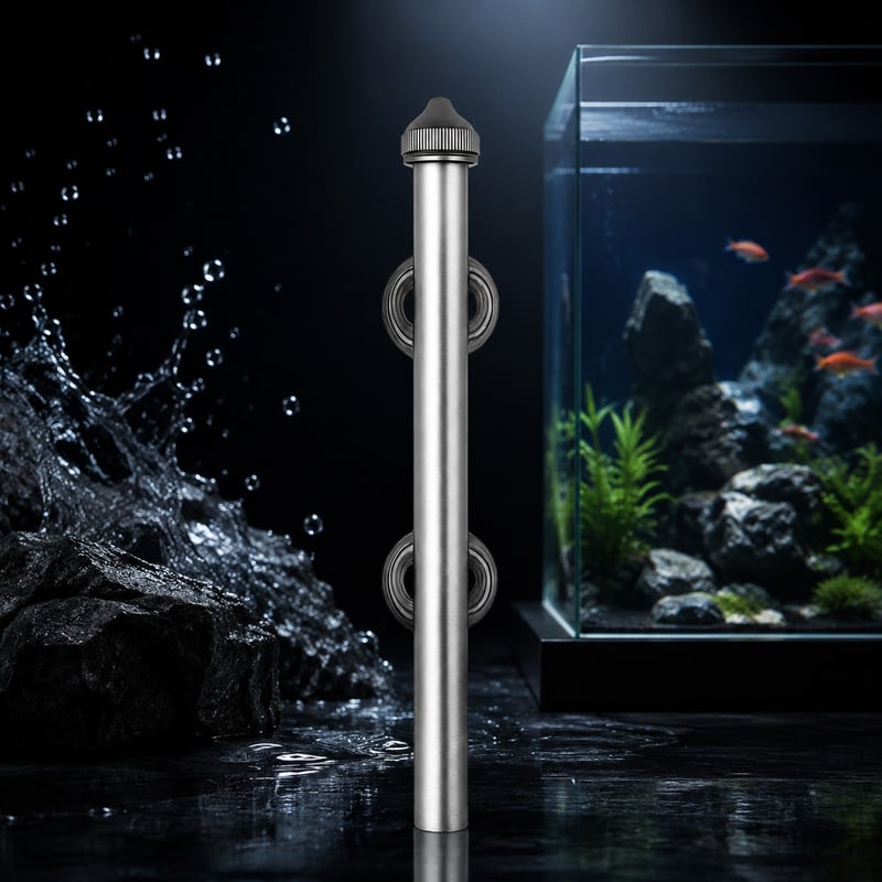 Imagen de detalle 4 del calentador de acuario digital de tipo dividido para arowana WK001, modelo WK001, para mayoristas y compradores OEM de equipos para acuarios