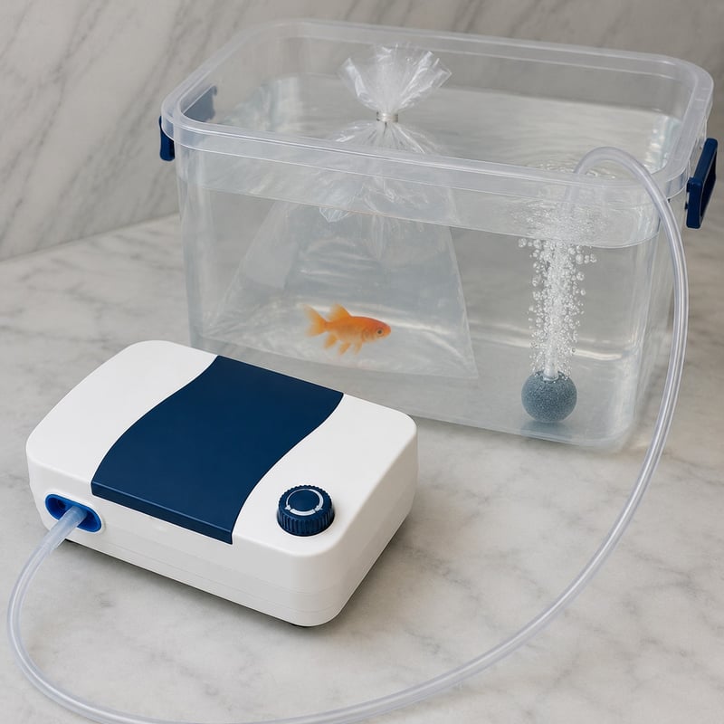 Imagen de detalle 4 del modelo WK009 de la bomba de aire recargable para acuario WK009 AD-8000 para mayoristas de equipos para acuarios y compradores OEM