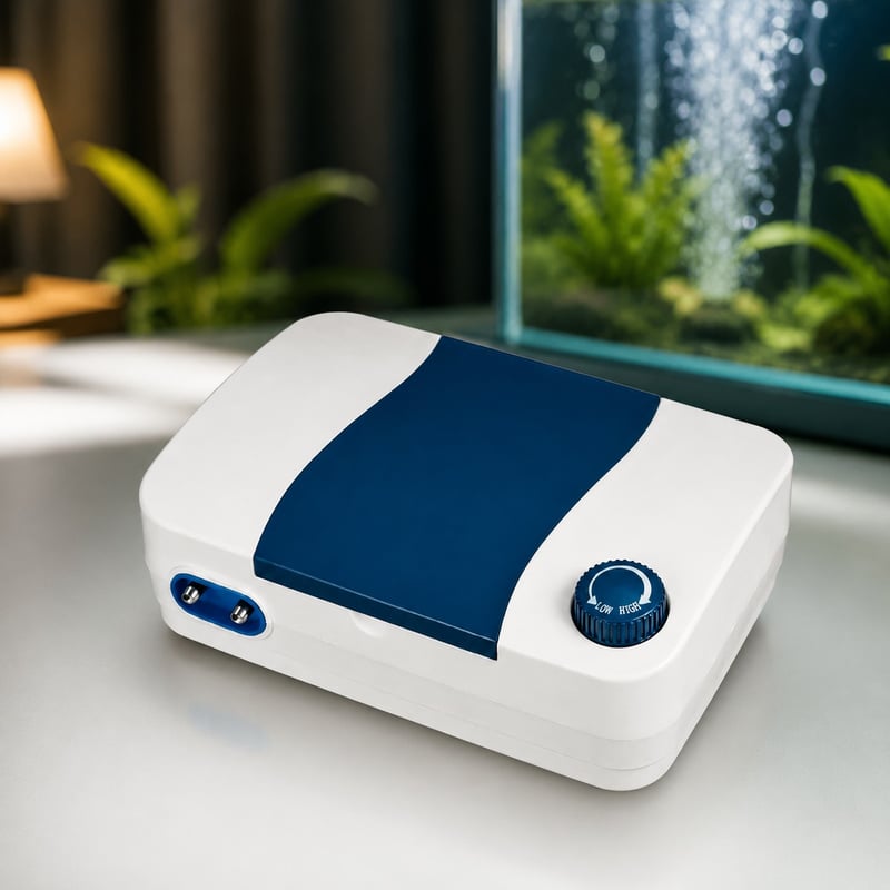 Imagen de detalle 5 del modelo WK009 de la bomba de aire recargable para acuario WK009 AD-8000 para mayoristas de equipos para acuarios y compradores OEM