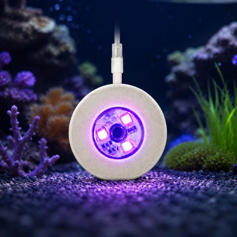 Imagen de detalle 5 de la luz sumergible para acuarios AL-3D WK012, modelo WK012, para compradores mayoristas y OEM de equipos para acuarios