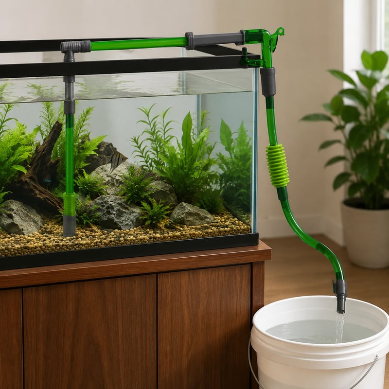 Imagen de detalle 5 del sifón cambiador de agua para acuarios WK015, modelo WK015, para compradores mayoristas y OEM de equipamiento para acuarios