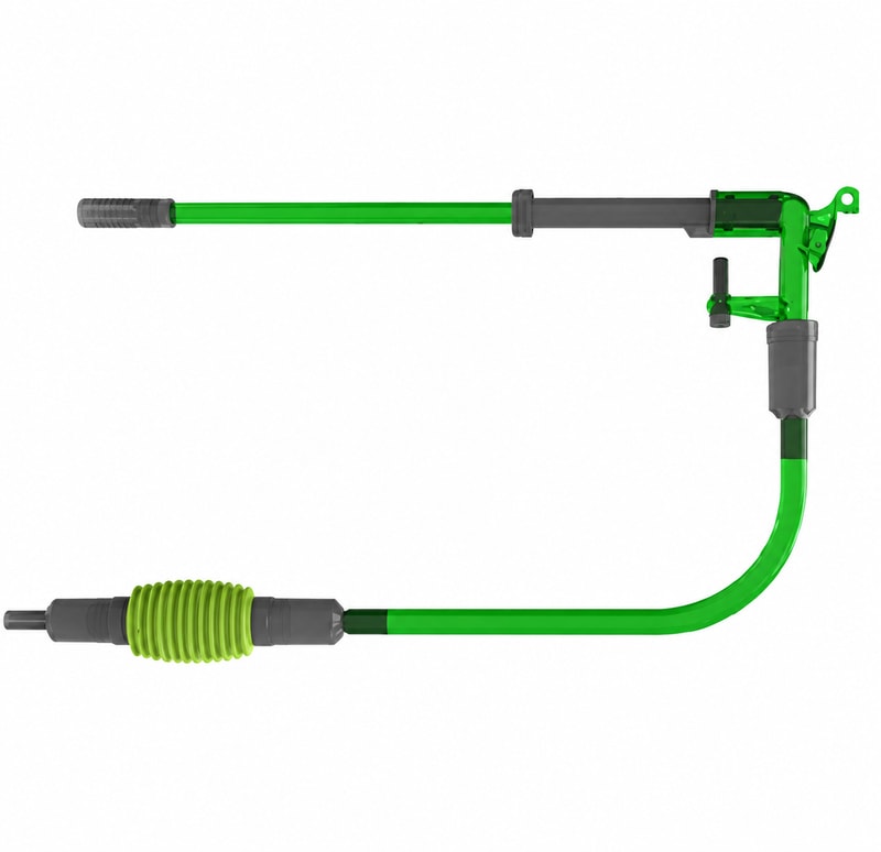Sifón para cambios de agua de acuarios WK015, suministro mayorista, OEM y para distribuidores de mantenimiento y accesorios para acuarios