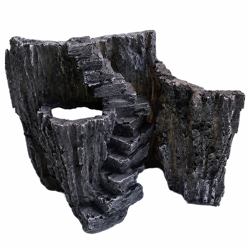 Piedra para aquascaping WK017 Imagen de ventajas del modelo de producto WK017 para distribuidores y equipos de aprovisionamiento de decoración para acuarios