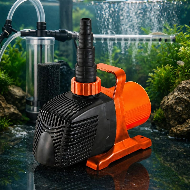 Imagen de las ventajas de la bomba de agua para acuarios de velocidad variable y 4 polos WK021, modelo WK021, para distribuidores y equipos de abastecimiento de equipos para acuarios