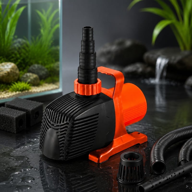 Imagen de detalle 4 de la bomba de agua para acuarios de velocidad variable y 4 polos WK022, modelo WK022, para mayoristas y compradores OEM de equipos para acuarios