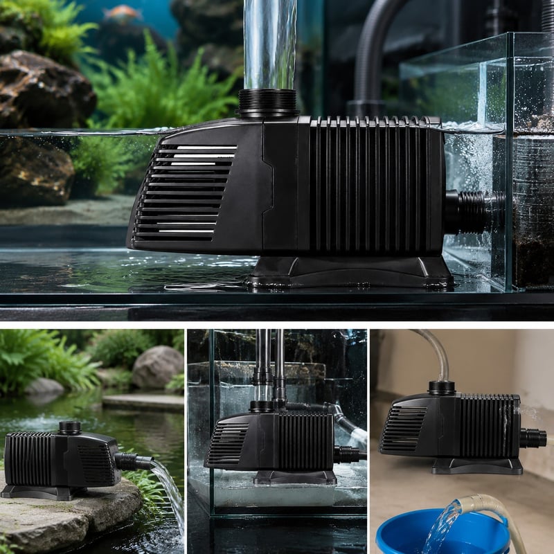 Imagen de detalle 3 de la bomba de agua sumergible para acuarios de velocidad variable WK023, modelo WK023, para mayoristas y compradores OEM de equipos para acuarios