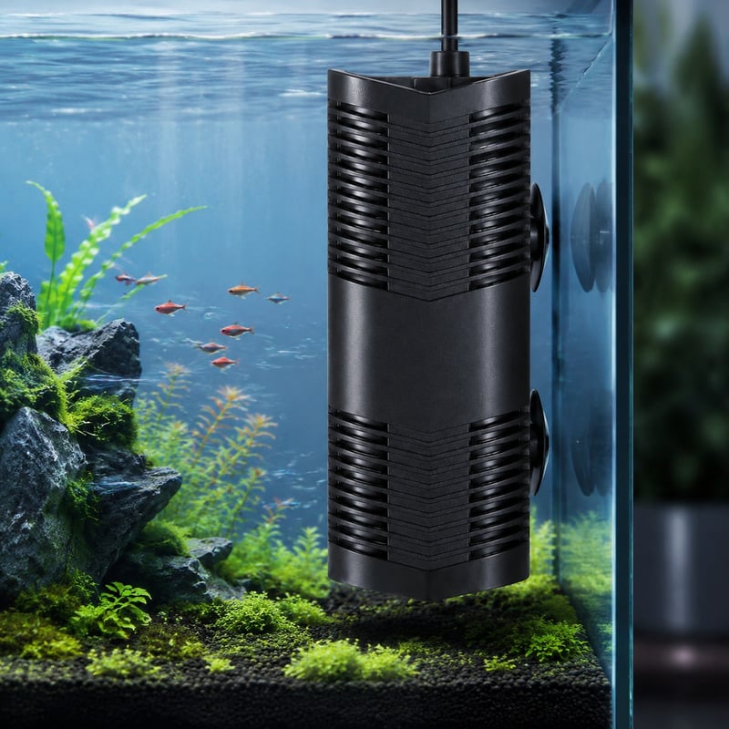 Imagen del rendimiento del calentador de acuario digital compacto de alta potencia WK028, modelo WK028, para distribuidores y equipos de abastecimiento de equipos para acuarios