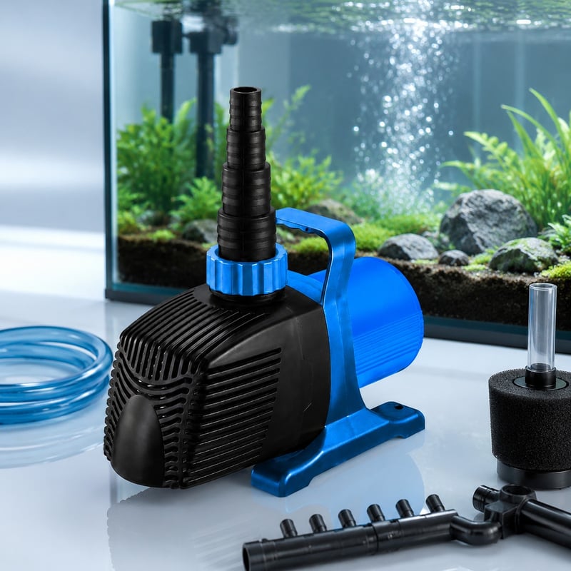 Imagen de ventajas de la bomba de agua para acuarios de velocidad variable de CC WK031, modelo WK031, para distribuidores de equipos para acuarios y equipos de compras