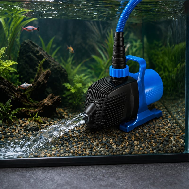 Imagen de funciones de la bomba de agua para acuarios de velocidad variable de CC WK032, modelo WK032, para distribuidores de equipos para acuarios y equipos de compras