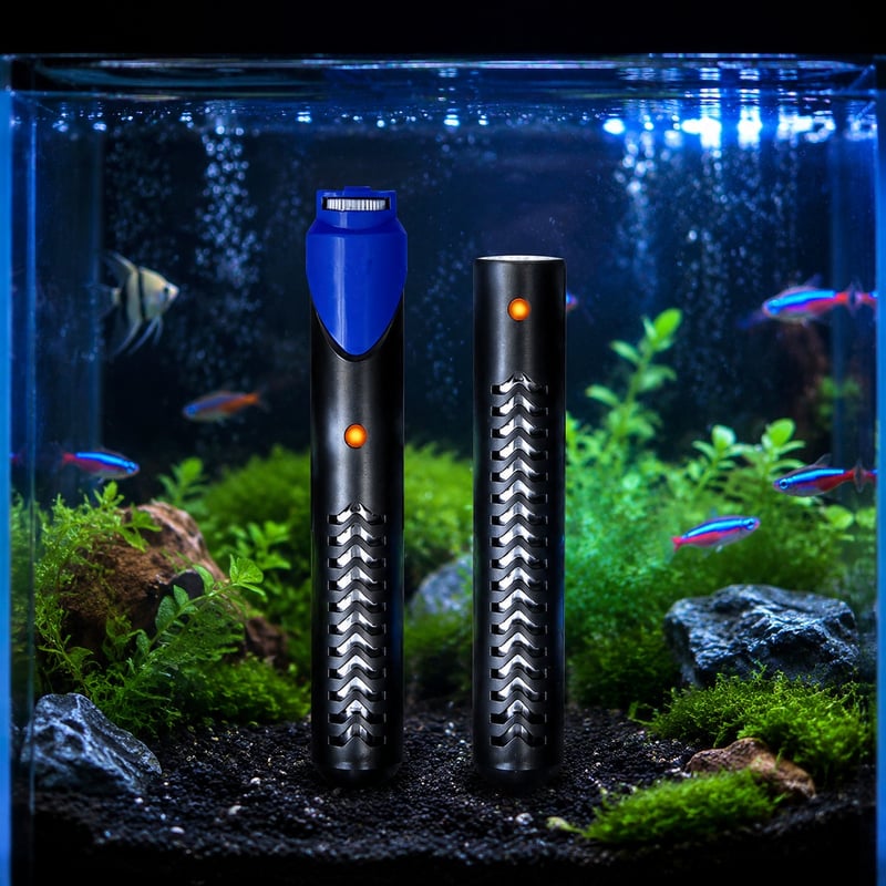 Imagen de detalle 2 del calentador de acuario de cuarzo WK044, modelo WK044, para mayoristas de equipamiento para acuarios y compradores OEM