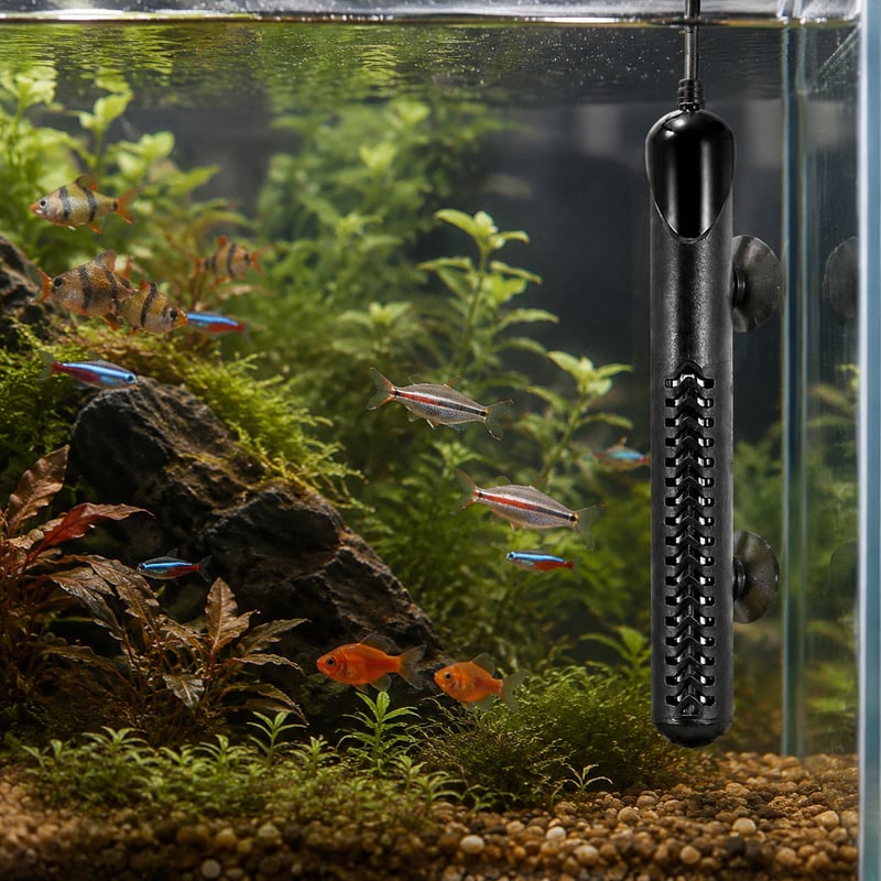 Imagen de detalle 3 del calentador de acuario de cuarzo digital WK045 638, modelo WK045, para compradores mayoristas y OEM de equipos para acuarios