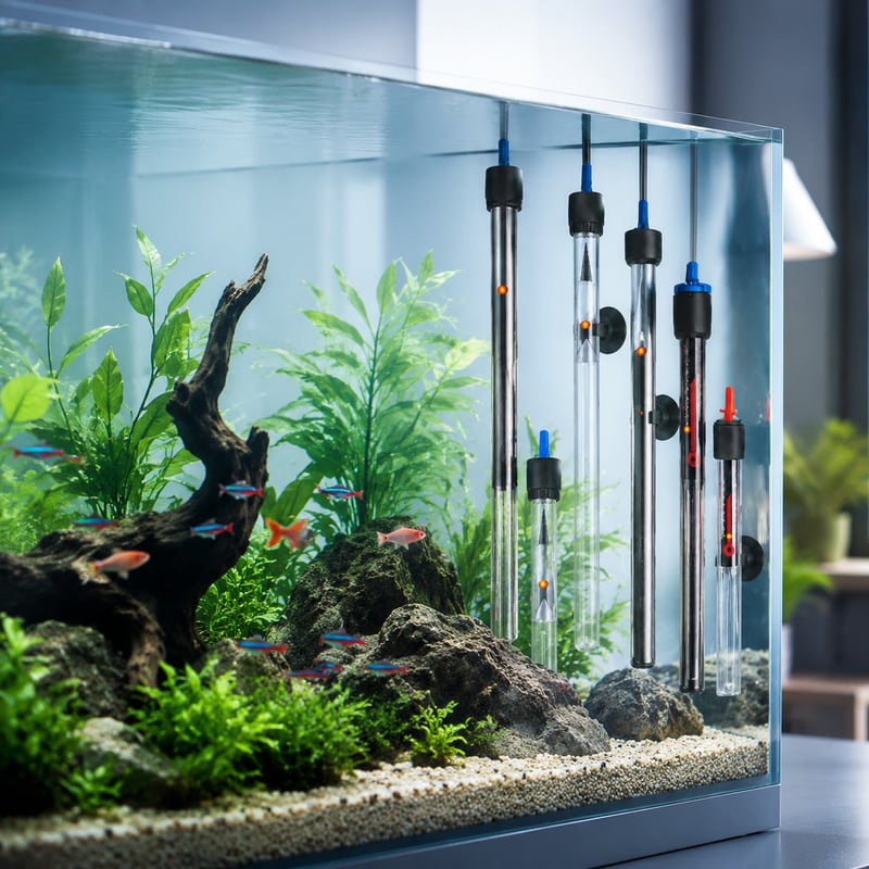 Imagen de detalle 3 del calentador de acuario de cuarzo WK051, modelo WK051, para mayoristas y compradores OEM de equipos para acuarios