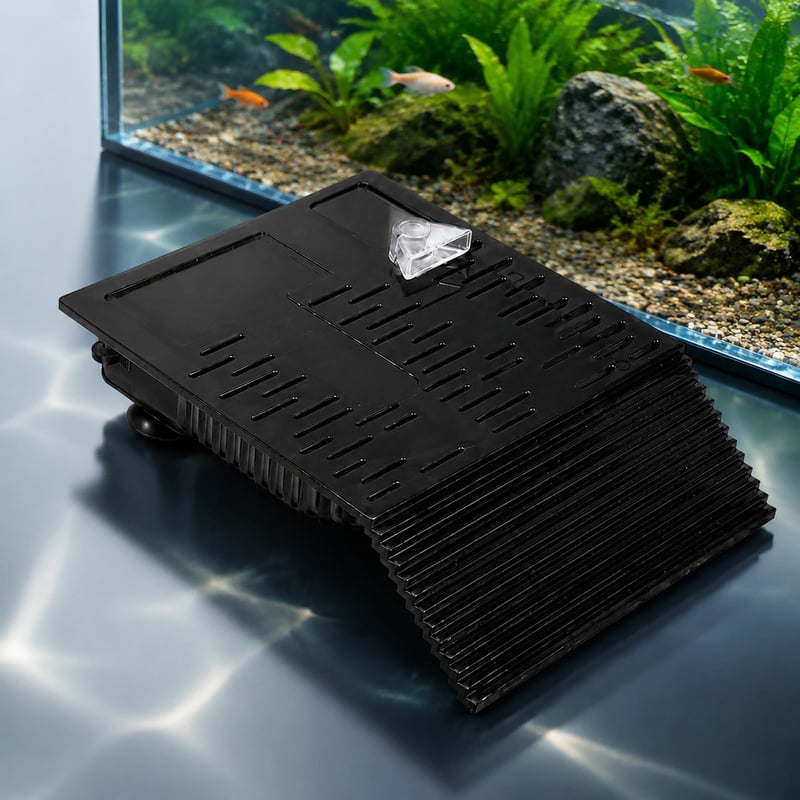 Imagen de detalle 4 del calentador de acuario con plataforma para tortugas WK055, modelo WK055, para compradores mayoristas y OEM de equipos para acuarios