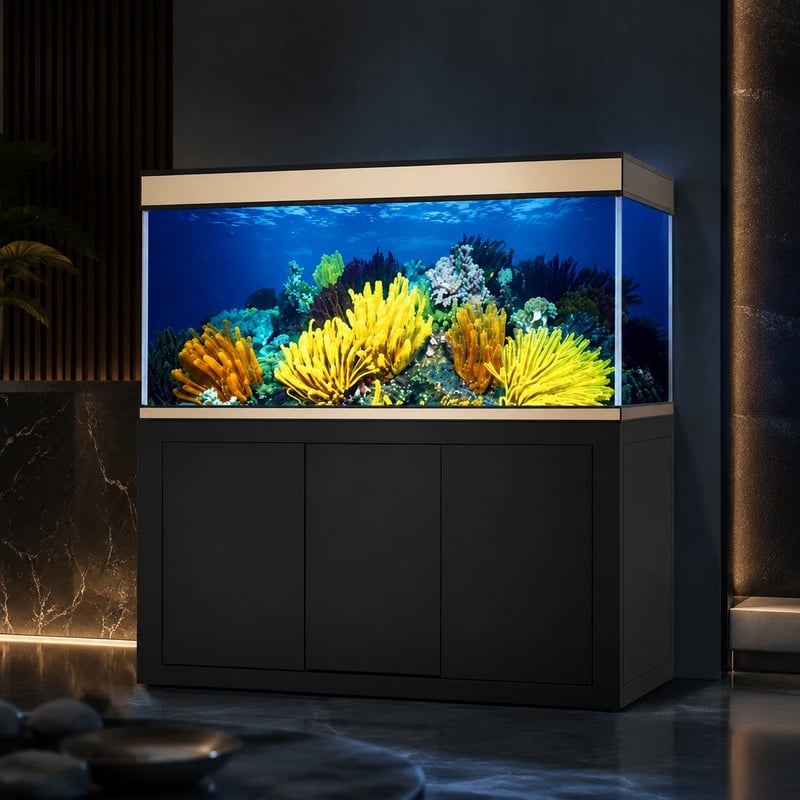 Imagen del rendimiento del acuario de lujo para arowanas WK065, modelo WK065, para distribuidores de acuarios y equipos de abastecimiento