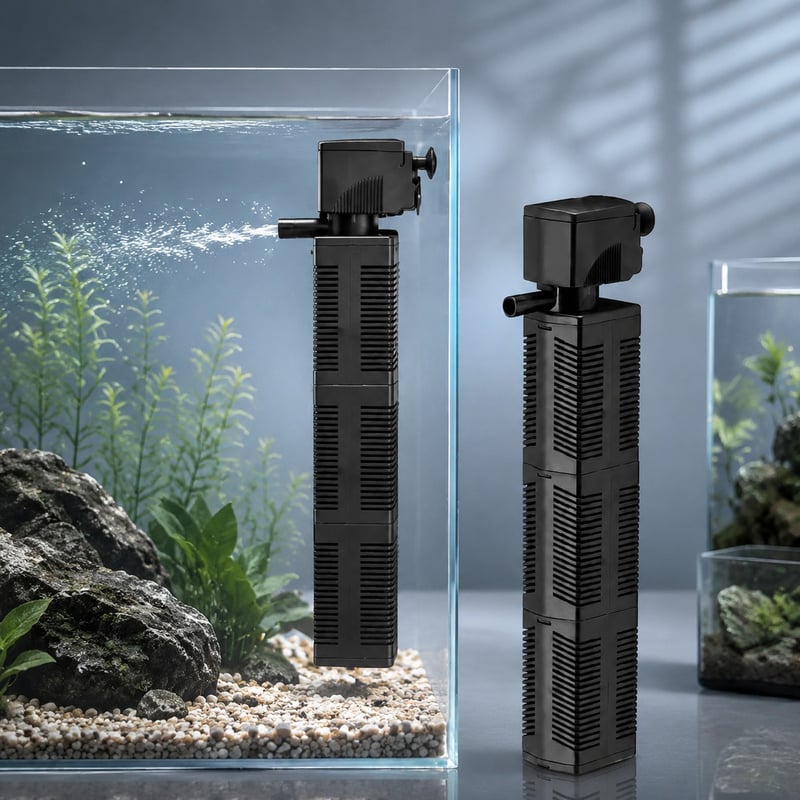 Imagen de detalle 2 del modelo WK066 Internal Aquarium Filter para compradores mayoristas y OEM de soluciones de filtración para acuarios