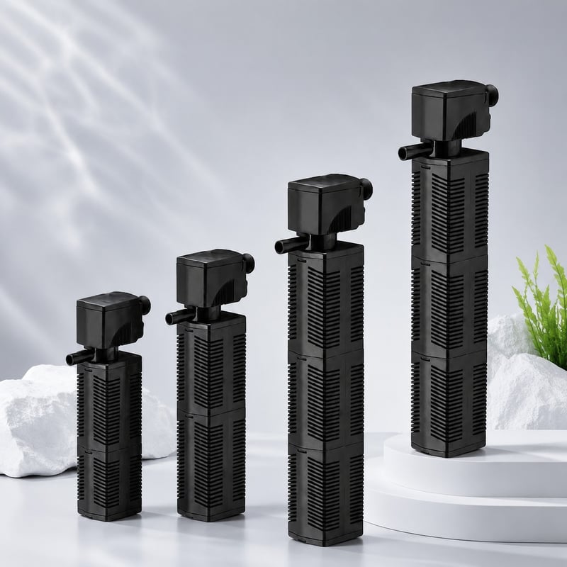 Imagen de detalle 4 del modelo WK066 Internal Aquarium Filter para compradores mayoristas y OEM de soluciones de filtración para acuarios