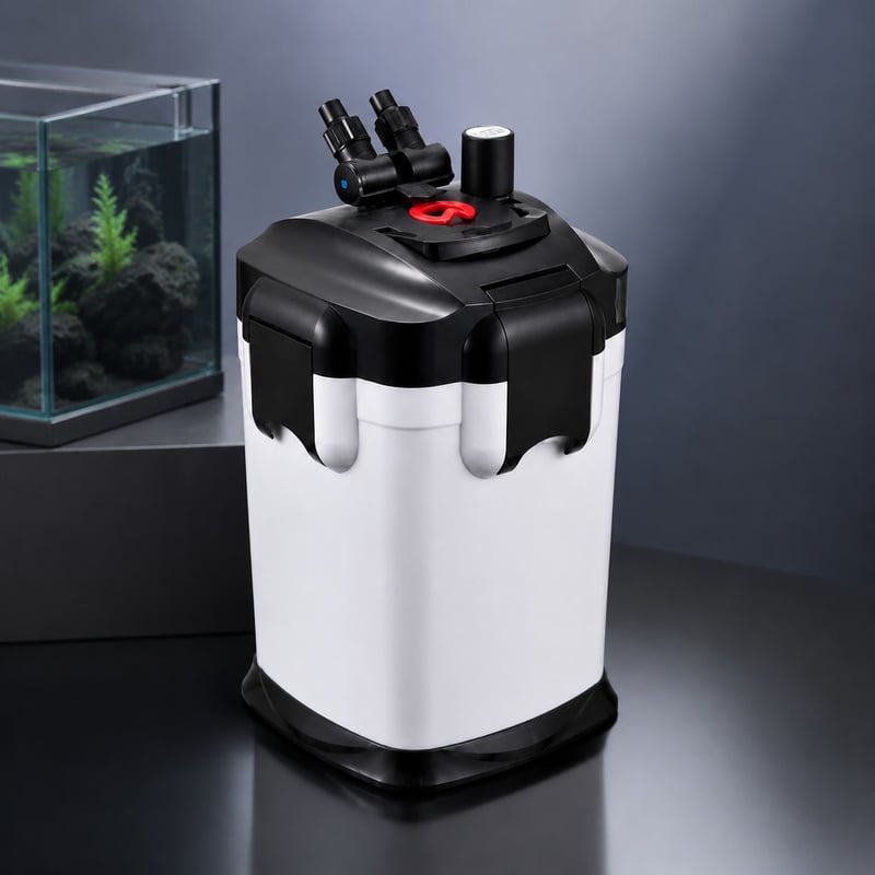 Imagen de ventajas del Filtro externo de acuario WK074, modelo WK074, para distribuidores y equipos de aprovisionamiento de soluciones de filtración para acuarios