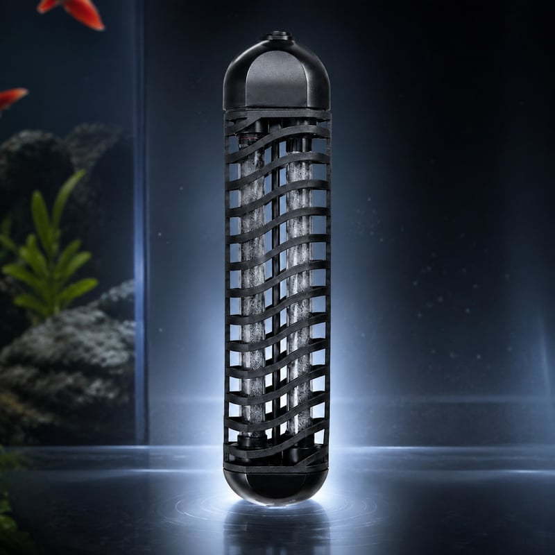 Imagen de detalle 4 del calentador digital de acuario para arowanas de tipo dividido WK077, modelo WK077, para compradores mayoristas y OEM de equipos para acuarios