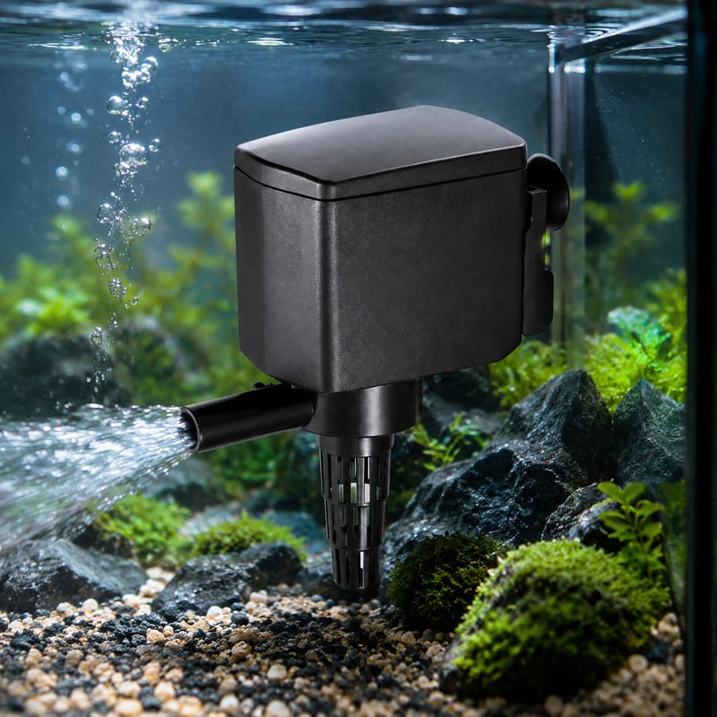 Imagen de detalle 2 de la bomba de agua sumergible para acuarios 3 en 1 WK080, modelo WK080, para compradores mayoristas y OEM de equipos para acuarios