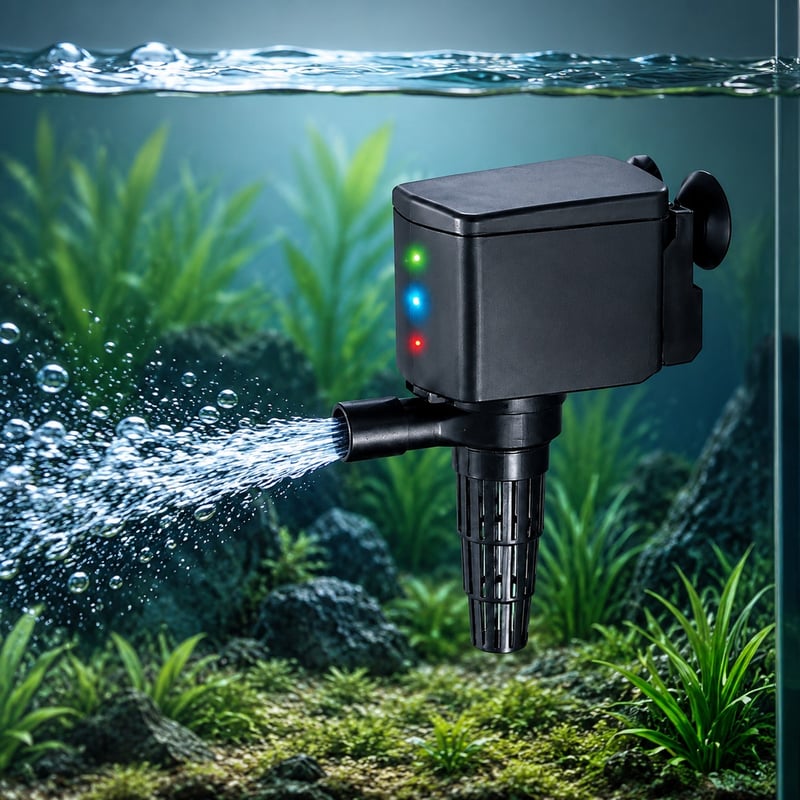 Imagen de rendimiento del modelo WK081 de la bomba de agua sumergible para acuarios Hp 600 3 en 1, para distribuidores y equipos de aprovisionamiento de equipos para acuarios