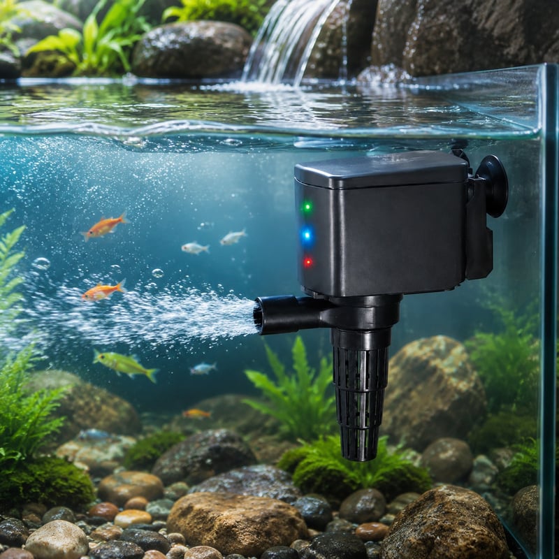 Imagen de funciones del modelo WK081 de la bomba de agua sumergible para acuarios Hp 600 3 en 1, para distribuidores y equipos de aprovisionamiento de equipos para acuarios