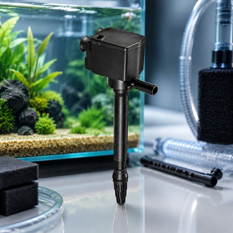 Imagen de detalle 4 del modelo WK082 de la bomba de agua sumergible para acuarios 3 en 1, para compradores mayoristas y OEM de equipos para acuarios