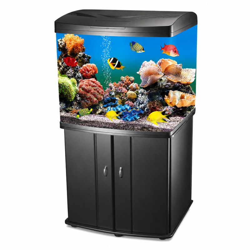 WK083 Acuario marino con frontal curvado para la venta al por mayor de acuarios y el suministro OEM y a distribuidores