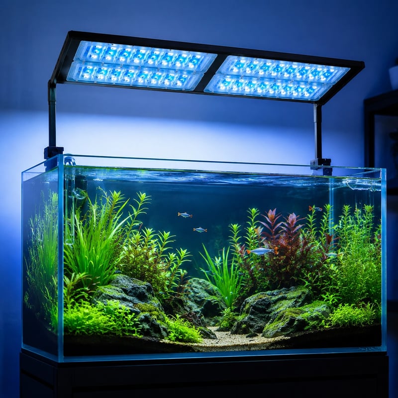 Imagen detallada 3 de la luz LED para acuarios de alta potencia e impermeable, modelo WK084, para compradores mayoristas y OEM de equipos para acuarios
