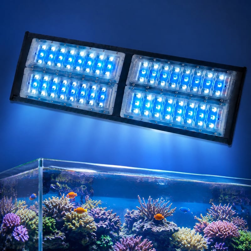 Imagen detallada 4 de la luz LED para acuarios de alta potencia e impermeable, modelo WK084, para compradores mayoristas y OEM de equipos para acuarios