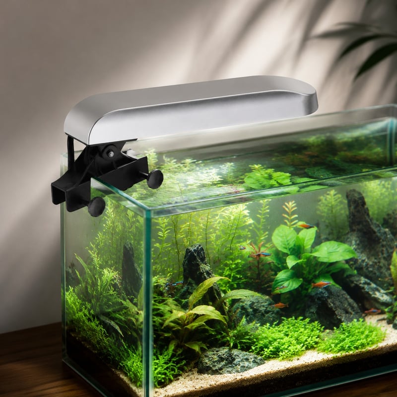 Imagen de funciones de la luz de acuario impermeable con clip WK086, modelo WK086, para distribuidores de equipos de acuario y equipos de compras