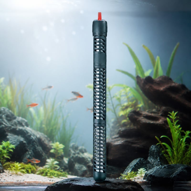 Imagen de ventajas del calentador de acuario de cuarzo digital WK087, modelo WK087, para distribuidores de equipos de acuario y equipos de compras