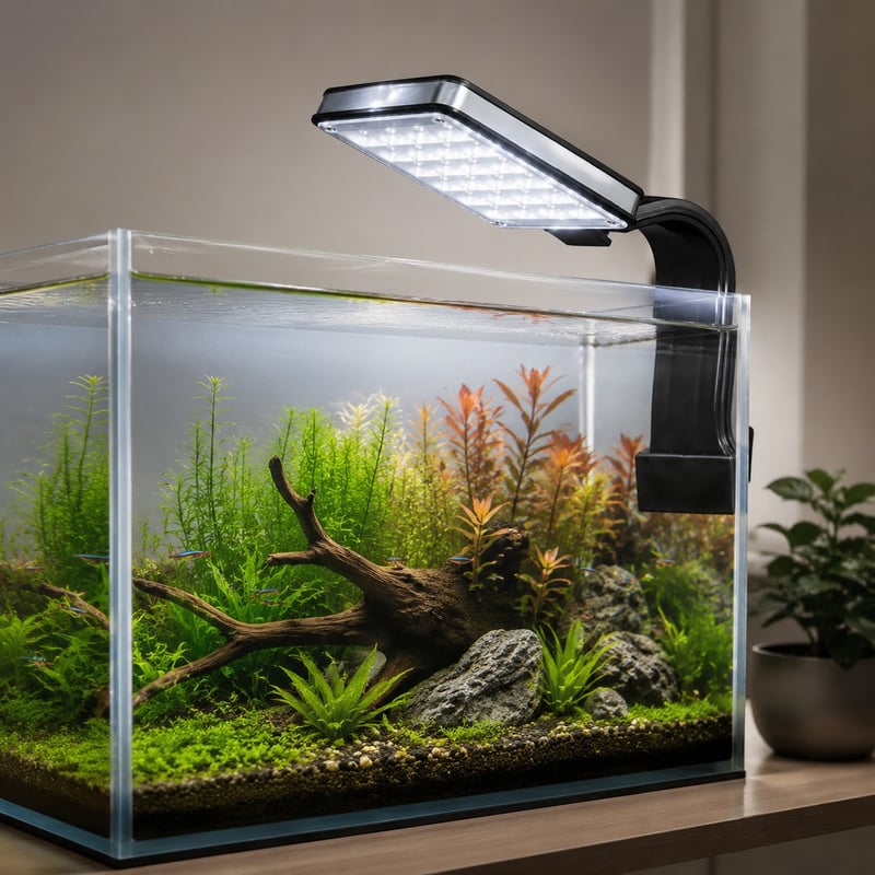 Luz LED para acuarios WK104, imagen de detalle 3 del modelo WK104 para mayoristas de equipos para acuarios y compradores OEM