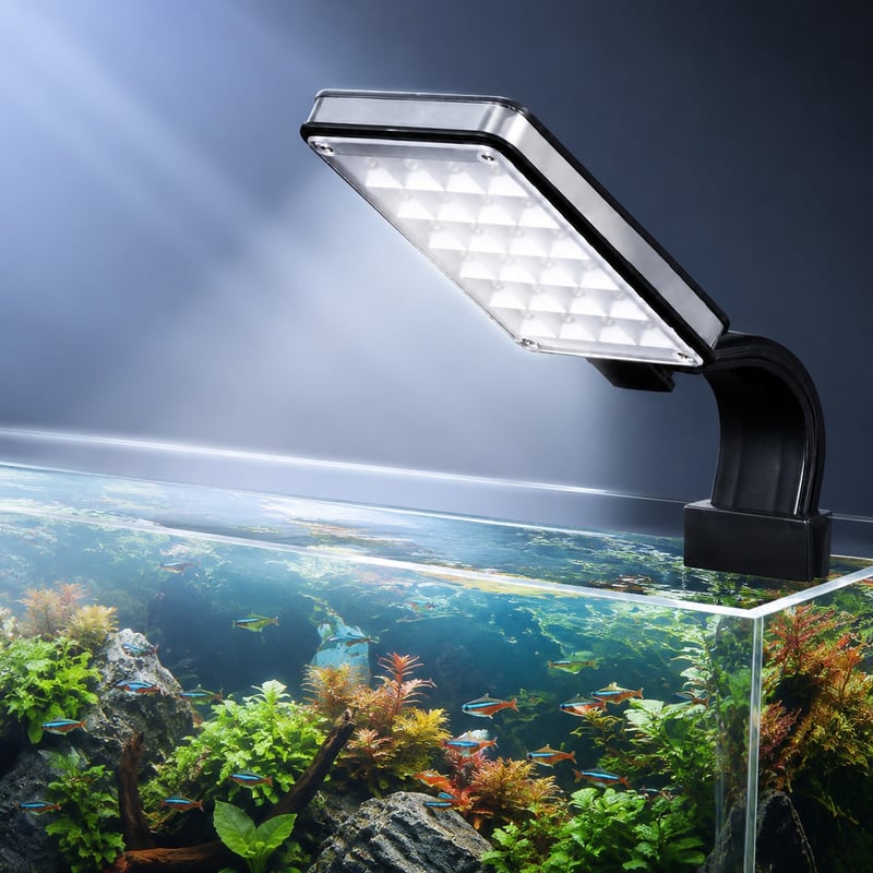 Imagen de detalle 4 de la lámpara LED para acuarios WK104, modelo WK104, para compradores mayoristas y OEM de equipos para acuarios