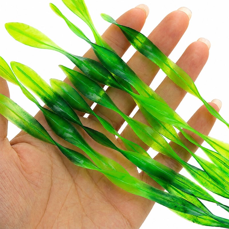 Imagen de rendimiento de las plantas artificiales para acuarios y peceras WK105, modelo WK105, para distribuidores y equipos de aprovisionamiento de decoración de Aquascaping