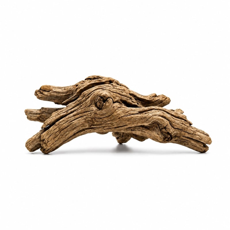 Imagen de rendimiento de la madera flotante natural WK109 para acuarios, modelo WK109, para distribuidores y equipos de compras de decoración para aquascaping