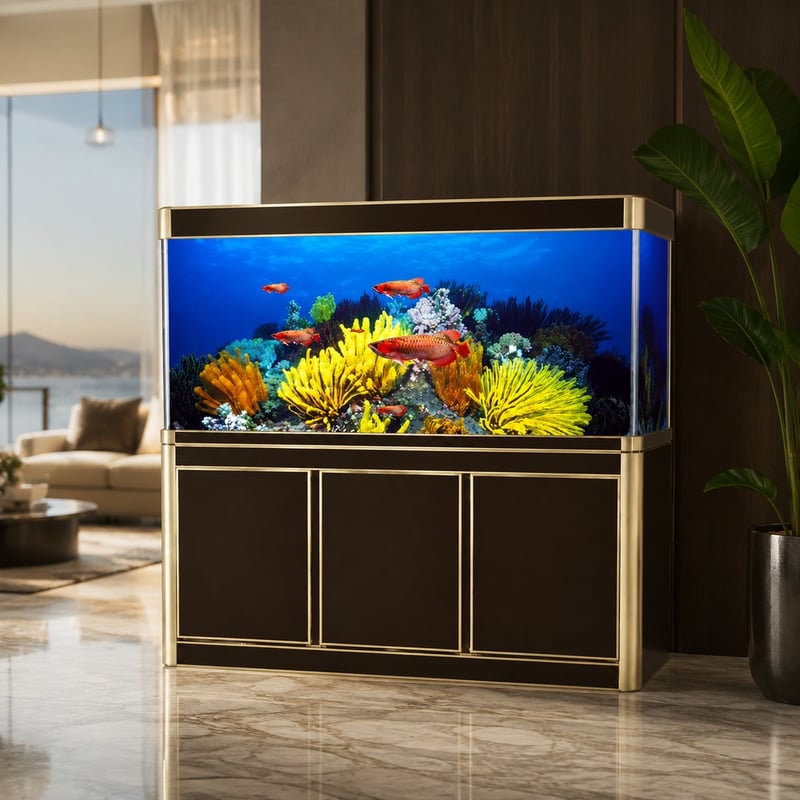 Imagen de las funciones del modelo WK116 del filtro de acuario WK116 para distribuidores y equipos de compras de acuarios