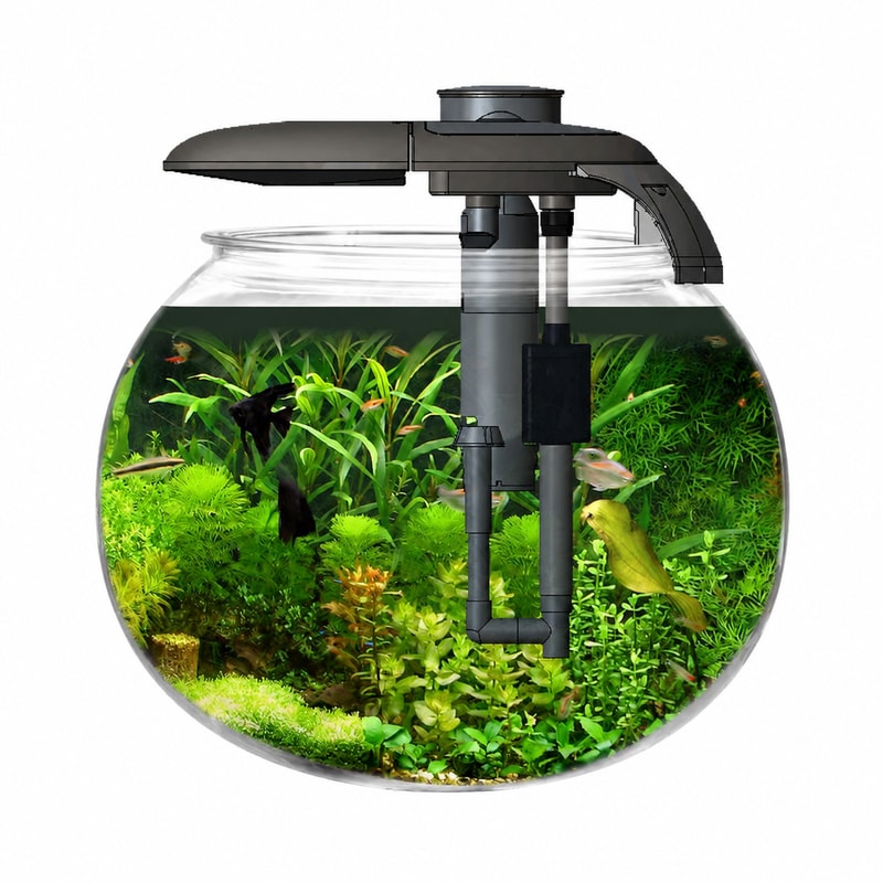 WK117 Acuario redondo de PC para la venta al por mayor de acuarios y el suministro OEM y a distribuidores