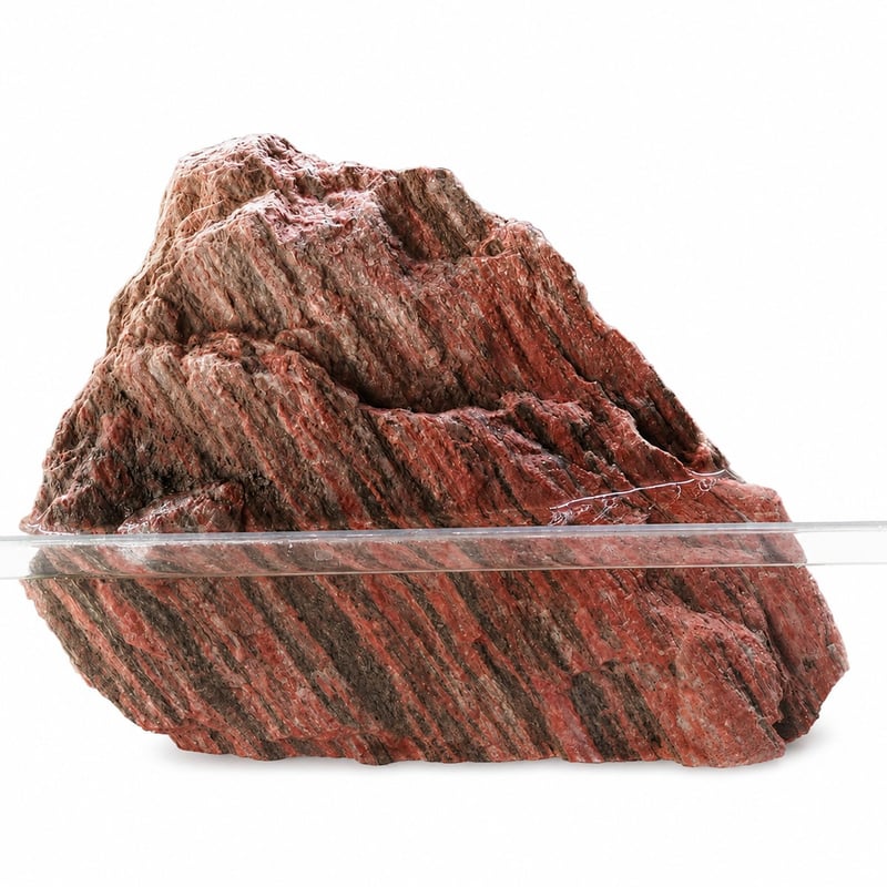 Piedra de aquascaping de columna roja WK118, modelo WK118, imagen de detalle 9 para decoración de acuarios dirigida a compradores mayoristas y OEM