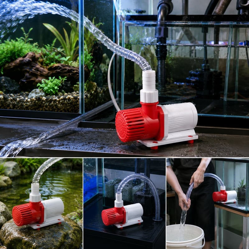 Imagen de detalle 3 del modelo WK121 de bomba de agua para acuarios de velocidad variable CC WK121 para compras al por mayor y compradores OEM de equipos para acuarios