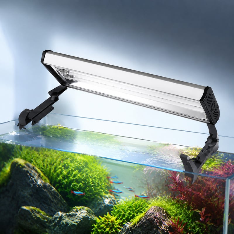 Imagen de detalle 5 de la luminaria para acuarios WK136 de 4 tubos T5 HO, modelo WK136, para compradores mayoristas y OEM de equipos para acuarios