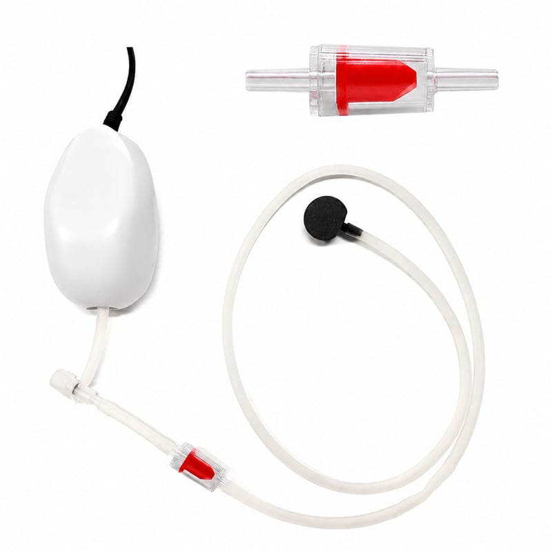 Imagen de rendimiento de la bomba de aire ultra silenciosa WK140, modelo WK140, para distribuidores de equipos para acuarios y equipos de compras