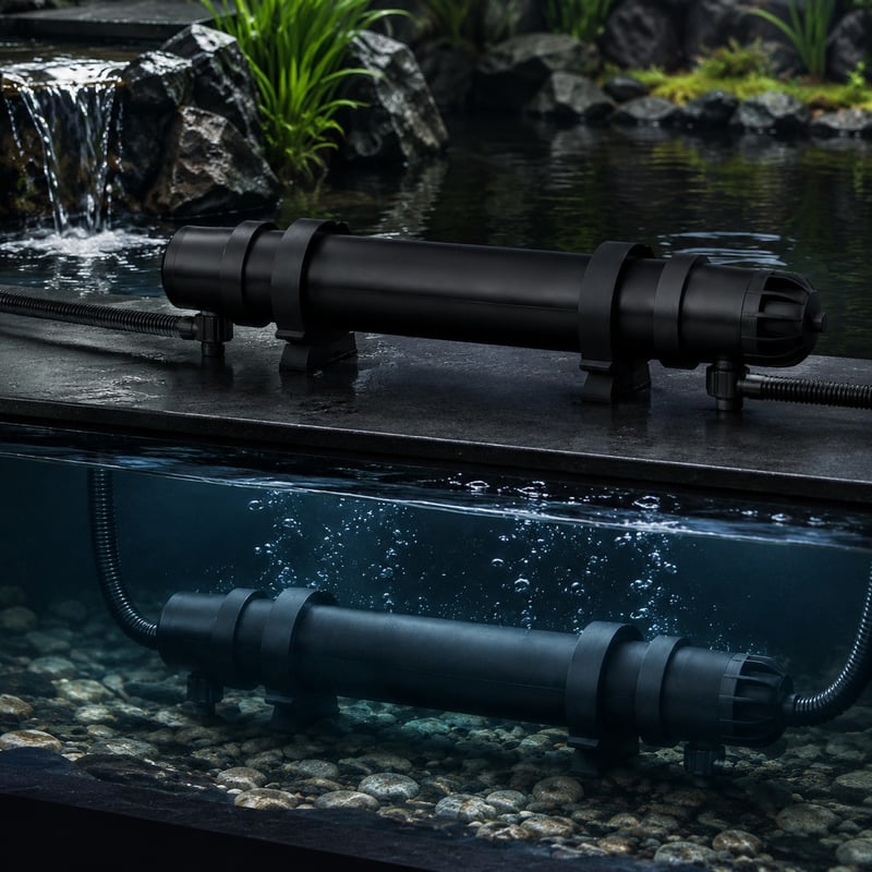 Imagen de rendimiento del modelo WK144 del filtro UV para acuarios WK144 para distribuidores de sistemas de filtración para acuarios y equipos de aprovisionamiento